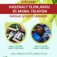 Használtelem és ,,e-kütyü&quote; gyűjtés