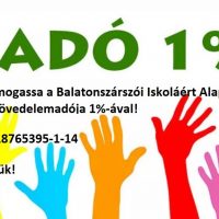 Támogassa iskolánkat adója 1%-ával